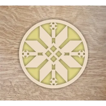 Podtácek Dřevěný podtácek exclusive - Dekor 7