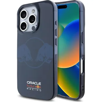 Pouzdro na mobilní telefon Red Bull PC/TPU Two Bulls Magsafe Zadní Kryt pro iPhone 16 Pro Tmavě modrý