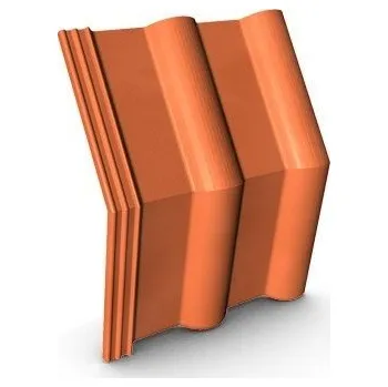 betonová krytina KM Beta Taška lomená základní KM Beta ELEGANT Barva Višňová