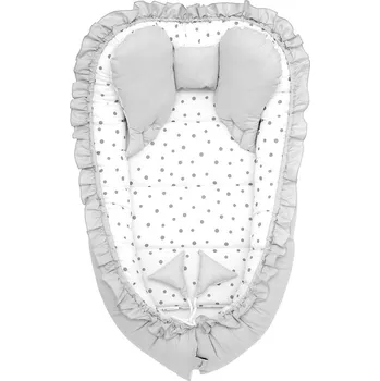 Hnízdečko pro miminko Belisima Minky hnízdečko pro miminko Grey/Dots