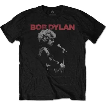 Pánské tričko Bob Dylan Tričko Sound Check Unisex Black S