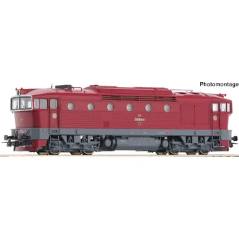 Modelová železnice ROCO 7310071 H0 Dieselová lokomotiva T478.3137 "Brejlovec", ČSD, Ep.IV, DCC ZVUK RO7310071