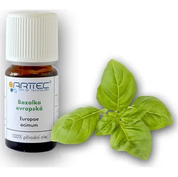 Vonný olej ARTTEC přírodní vonný olej Bazalka evropská 10 ml NAT00002