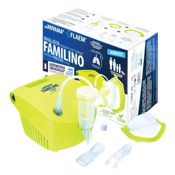 Inhalátor NOVAMA FAMILINO by FLAEM Pneumatický pístový inhalátor s nebulizéry