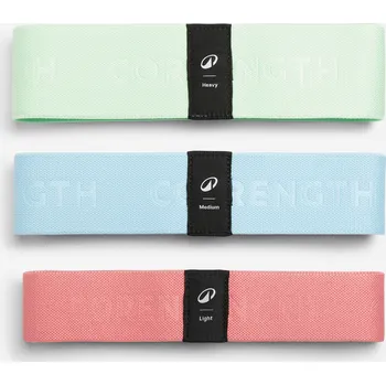 CORENGTH Sada 3 textilních gum na posilování
