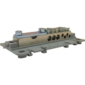 Rozvaděč Ekvipotenciální svorkovnice EPS 4 B bez krytu šedá ELEKTRO BEČOV I228500