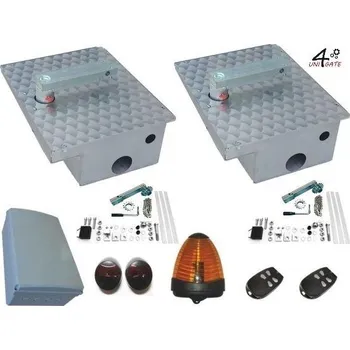 Pohon brány Sestava podzemních pohonů FIT 180 pro 2-křídlou bránu do 4m průjezdu vč doplňků - S FIT 180