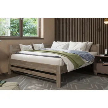 Postel ProSpánek Amelia 180 x 200 cm, levý roh, buk BO105