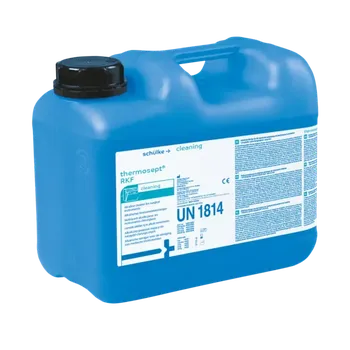 Dezinfekce schülke thermosept RKF, 5l (Tekutý alkalický čistič pro strojový reprocessing zdravotnických prostředků a laboratorního vybavení.)
