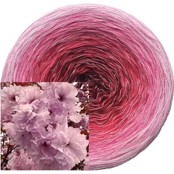 Příze Duhové klubko Květen Délka návinu/Hmotnost: 1000 m/233 g