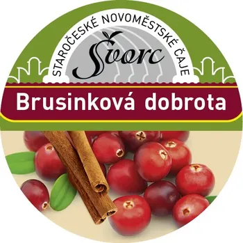 Čaj Švorc pečený čaj Brusinková dobrota 55ml