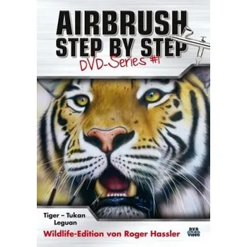 DVD film Airbrush Step by Step, 1 DVD - Hassler, Roger