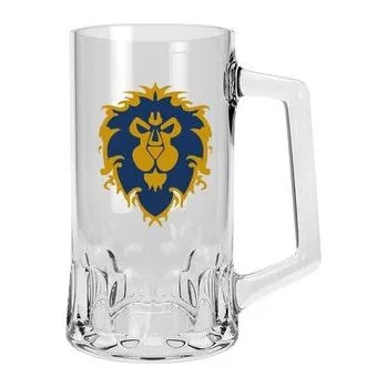 Sklenice Skleněný půllitr World of Warcraft - Aliance