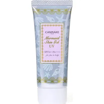 Přípravek na opalování CANMAKE Mermaid Skin Gel UV SPF 50+ PA++++ (40gr) krém s širokospektrální ochranou proti UV záření