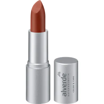 Rtěnka alverde NATURKOSMETIK Color & Care 47 Soft Brown