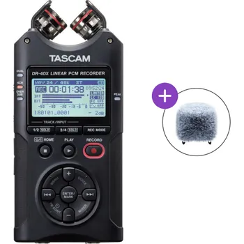 Audio rekordér Tascam DR-40X SET Přenosný přehrávač