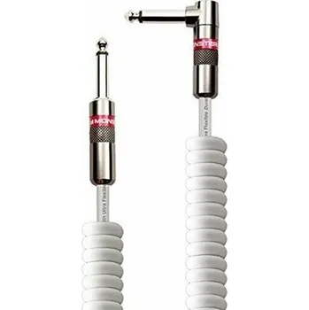 Příslušenství ke zvukové technice Monster Cable Prolink Classic 12FT Coiled Instrument Cable 3,5 m Zalomený-Rovný Nástrojový kabel