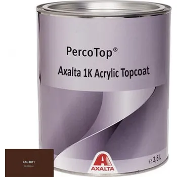 barva na kov Akrylátová 1K barva Axalta RAL 8011 5°lesku stupeň lesku Mat