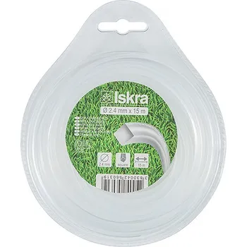 Sada nářadí ISKRA ISKRA, struna do sekačky 2.4 mm x 15 m, čtverec