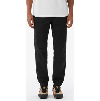 Pánské kalhoty SIMOND Pánské lezecké bavlněné kalhoty Vertika 46 ČERNÁ