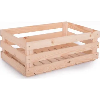 Přepravka na jídlo Rojaplast Apple box dřevěný 59 x 39 x 22 cm