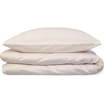 Povlečení Klinmam bavlněné povlečení, barva béžová, 140x200 cm + 50x70 cm