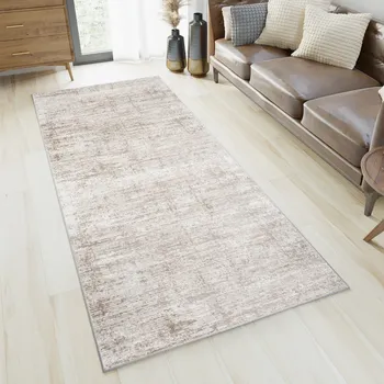 Koberec Běhoun na míru Portland - abstrakt 16 - béžový Rozměr koberce: 80 cm