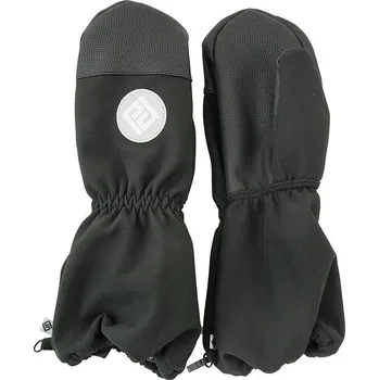 Rukavice Pidilidi Rukavice dětské softshellové palcové černá 4 roky