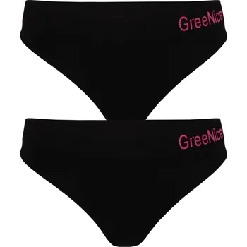 Kalhotky Hedviga tanga kalhotky 6519 - 2bal M černá