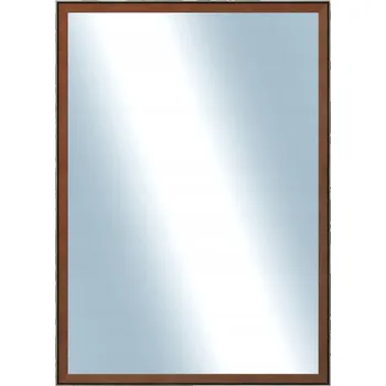 Zrcadlo Zrcadlo DANTIK nástěnné obdélníkové, rám dřevo, 500 x 700 mm