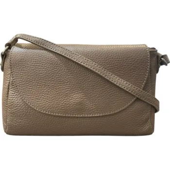 Kabelka Vera Pelle dámská crossbody kožená hnědá 1663 hneda bruciato