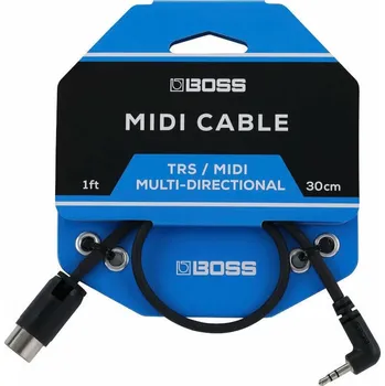 Příslušenství ke zvukové technice Boss BMIDI-1-35 30 cm MIDI kabel