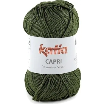 Příze Katia Capri 82175 Olive Green Pletací příze