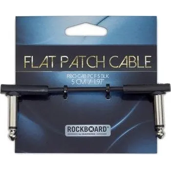 Příslušenství ke zvukové technice RockBoard Flat Patch Cable 5 cm Lomený - Lomený Patch kabel
