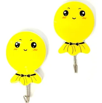 Věšák JAHU Dětské háčky 2ks-SVĚTLUŠKA ŽlLUTÁ