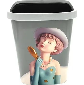 Odpadkový koš JAHU Dětský odpadkový koš BROOD-Šedý