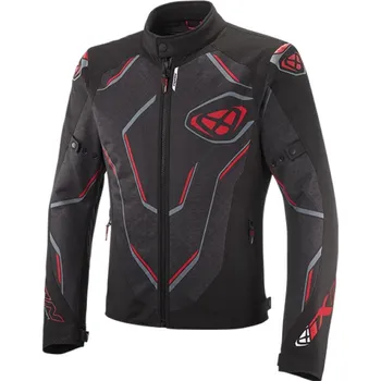 Moto bunda Bunda na motorku IXON Demoniak černo-červená L