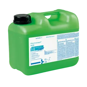 Dezinfekce schülke thermosept NDR, 20l (Neutrální dezinfekční a čistící přípravek pro automatický chemotermický reprocessing konstrukcí postelí, nočních stolků, kontejnerů a operační obuvi)
