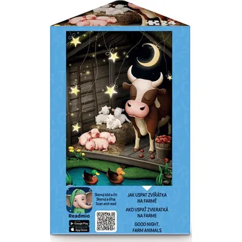 Puzzle 24 triangl Zvířátka na farmě