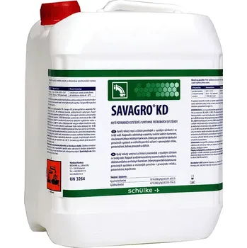 Zdravotnický materiál schülke savagro KD, 50kg (Vysoce koncentrovaný tekutý přípravky na bázi kyselin, vhodný pro každodenní čištění potrubních systémů, tanků a dalších uzavřených systémů a zařízení. Čistí potrubní systémy a rozpouští minerální usazeniny.)