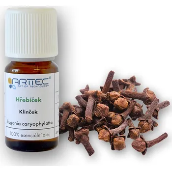 Vonný olej ARTTEC přírodní vonný olej Hřebíček bio 10 ml NAT00070
