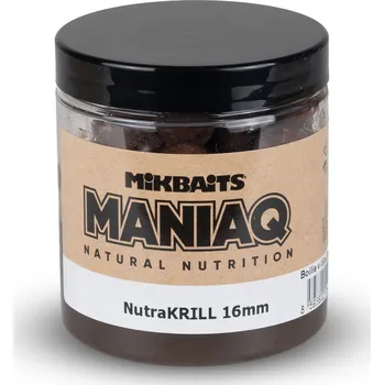 Boilies Mikbaits ManiaQ boilie v dipu 250ml - NutraKRILL 16mm