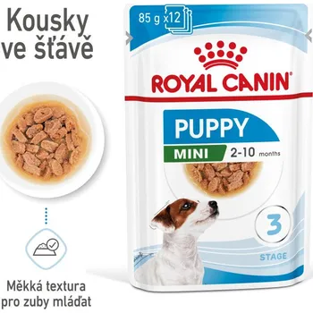 Krmivo pro terarijní zvíře Royal Canin Mini Puppy 85 g