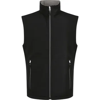 Pánská vesta Regatta Ascender Pánská softshellová vesta TRA925 Black-Mineral Grey M