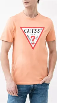 Oblečení a móda Guess Pánské tričko M2YI71 I3Z14 Sweet Peach Velikost: M