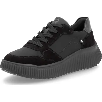 Dámské tenisky DÁMSKÉ TENISKY RIEKER REVOLUTION W1700-00 ČERNÁ Barva: Černá, Velikost: 37