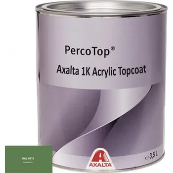 barva na kov Akrylátová 1K barva Axalta RAL 6011 5°lesku stupeň lesku Mat