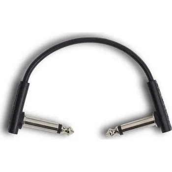 Hudebniny RockBoard Flat Patch Cable 10 cm Lomený - Lomený Patch kabel