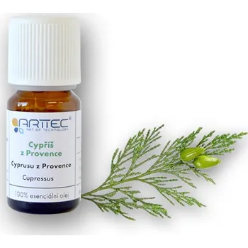 ARTTEC přírodní vonný olej Cypřiš de Provence bio 5 ml NAT00007