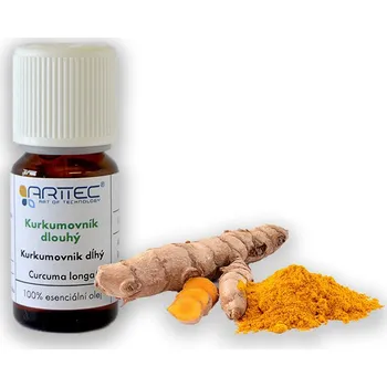 Vonný olej ARTTEC přírodní vonný olej Kurkumovník dlouhý 10 ml NAT00043